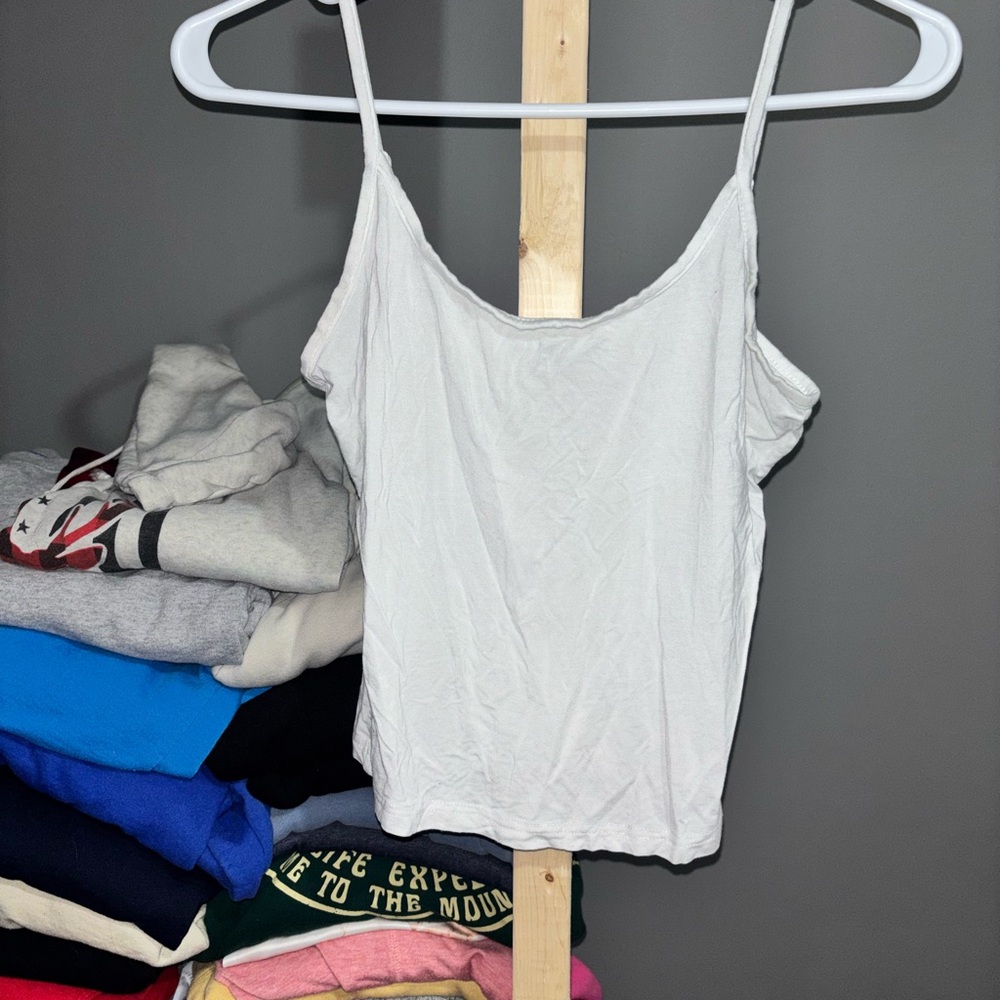 SHEIN Classic White Camisole Top